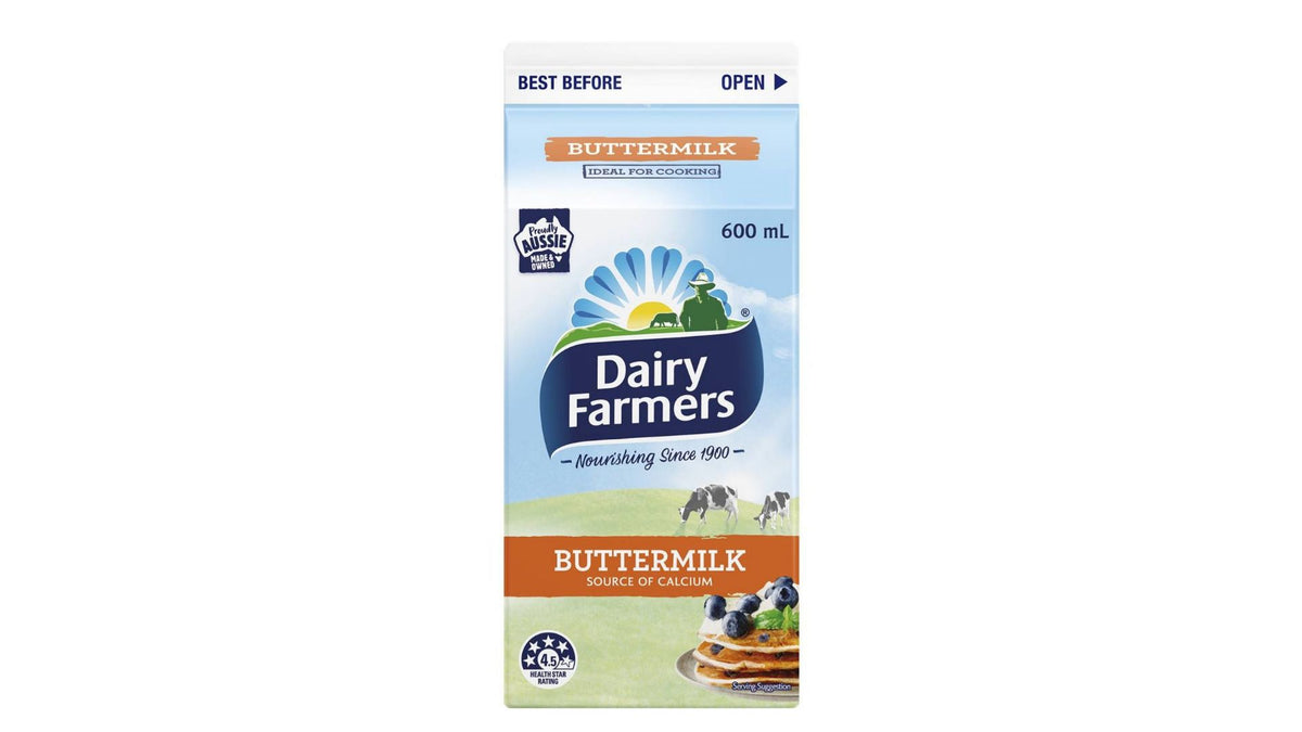 Dairy Farmers Buttermilk 600ml Press & Grocers Co.
