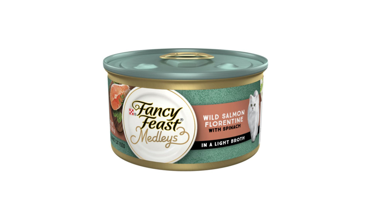 Fancy feast salmon florentine hot sale