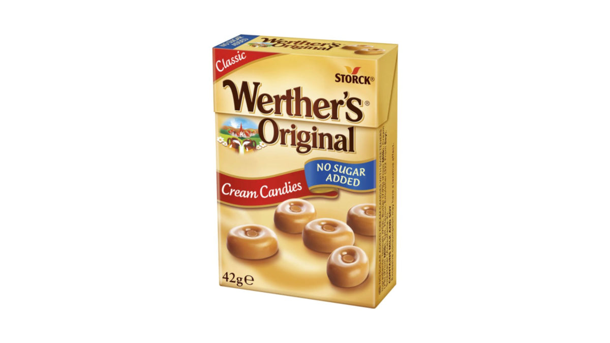 Werthers Original Cream Candies Minis Sugar Free 42g Press & Grocers Co.