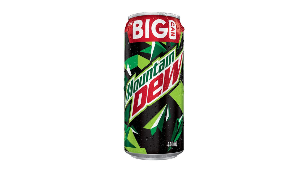 Mountain Dew Can 440ml Press Grocers Co mountain-dew-can-440ml-press-grocers-co
