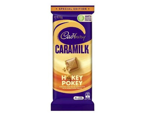Cadbury Block Caramilk Hokey Pokey 170g