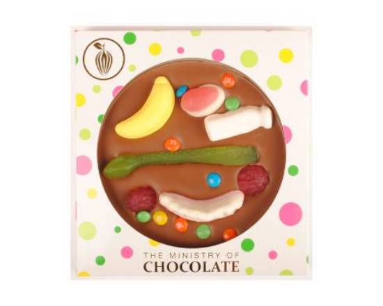Ministry of Chocolate Lolly Pizza Milk Choc 150g