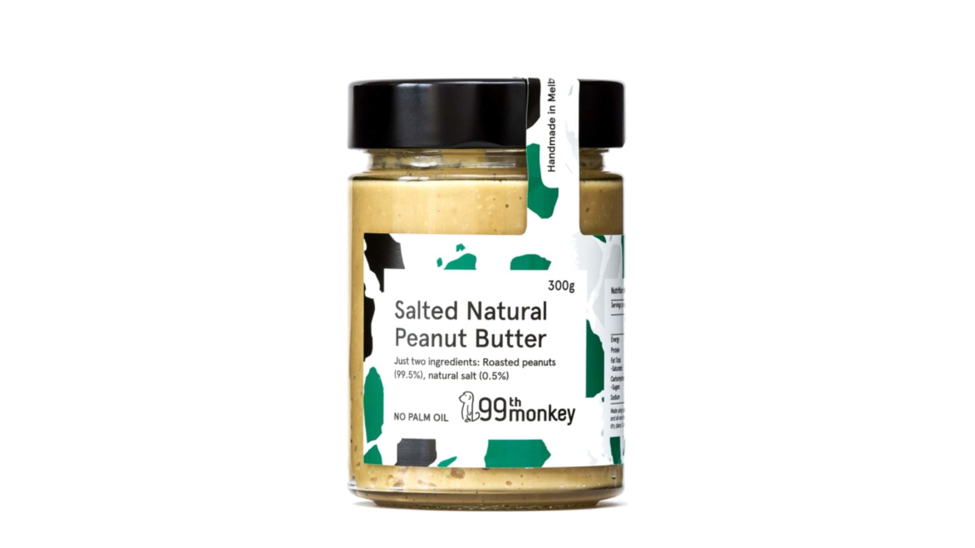 99th Monkey Natural Almond Butter Salted 325g