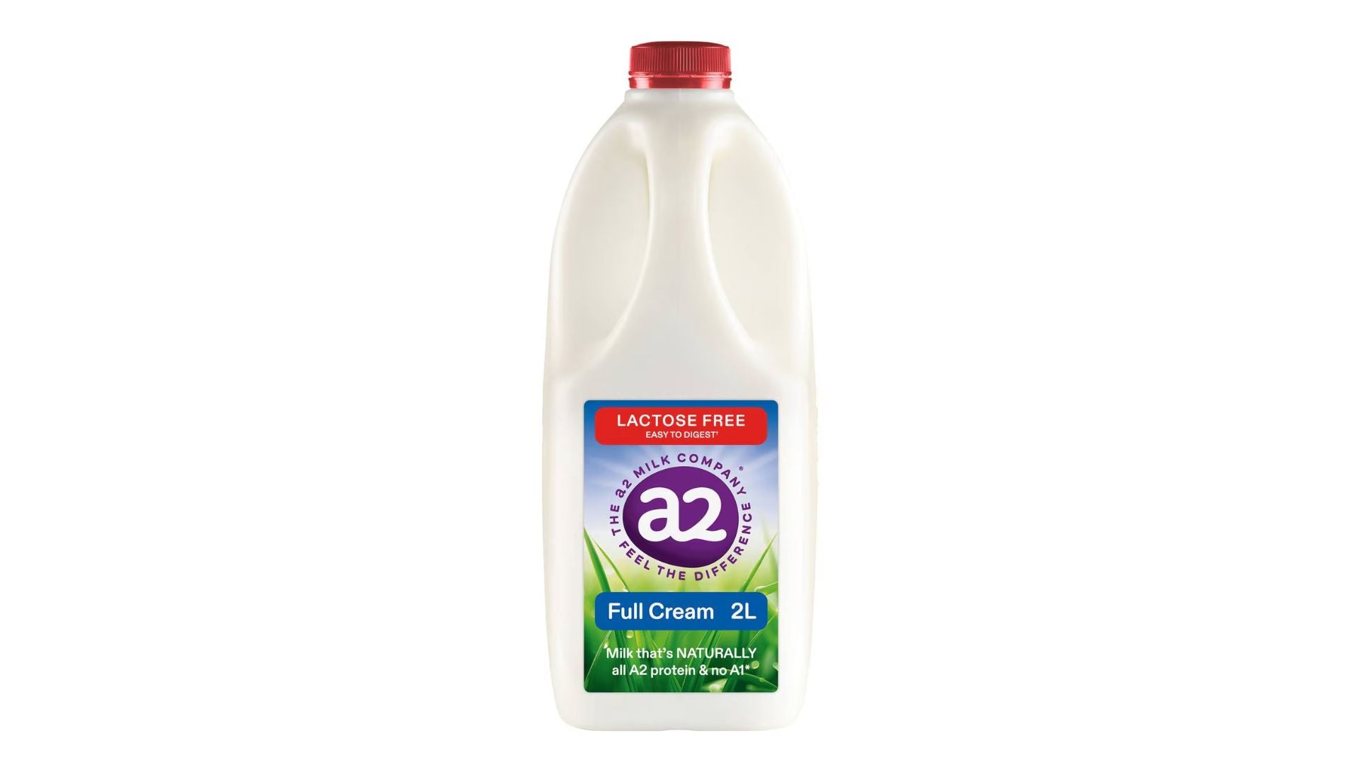 A2 Lactose Free Full Cream Milk 2L
