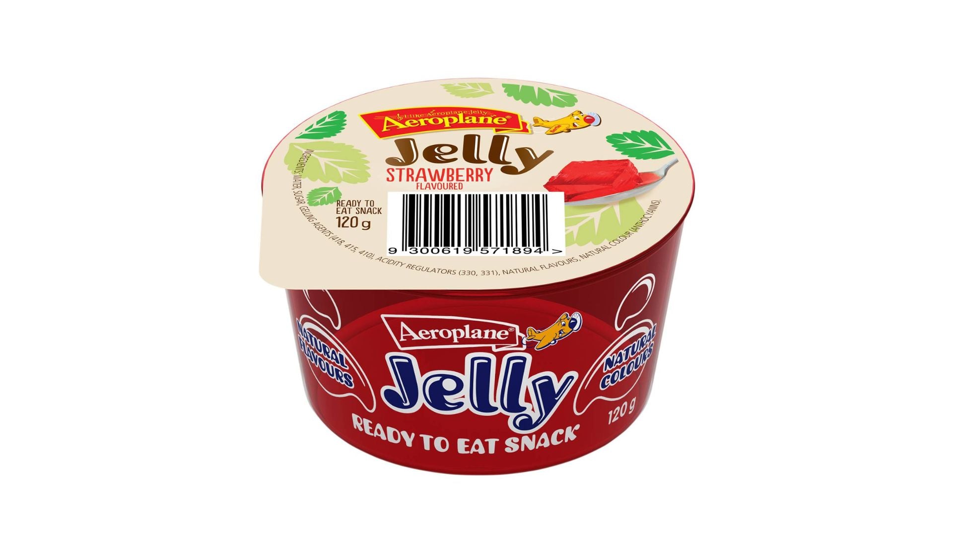 Aeroplane Jelly Cup Strawberry 120g