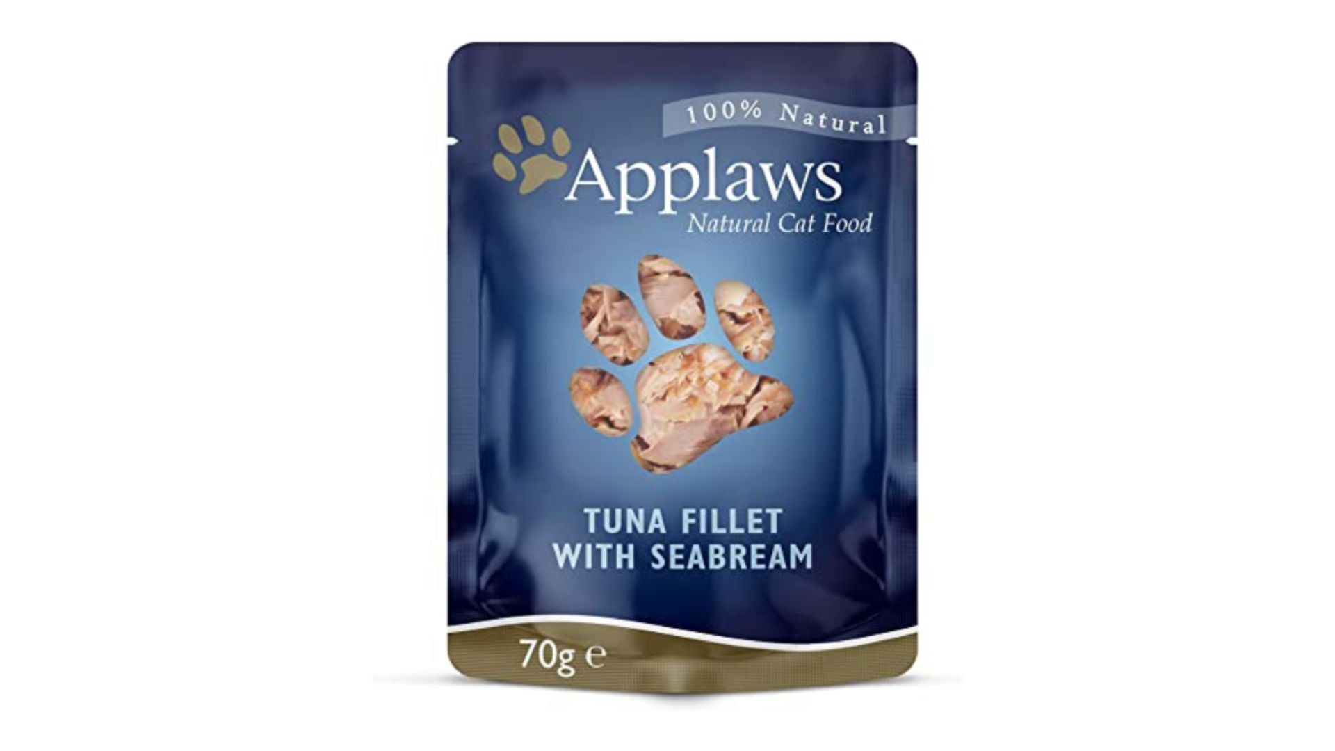 Applaws Broth Tuna Fillet With Sea Bream 70g