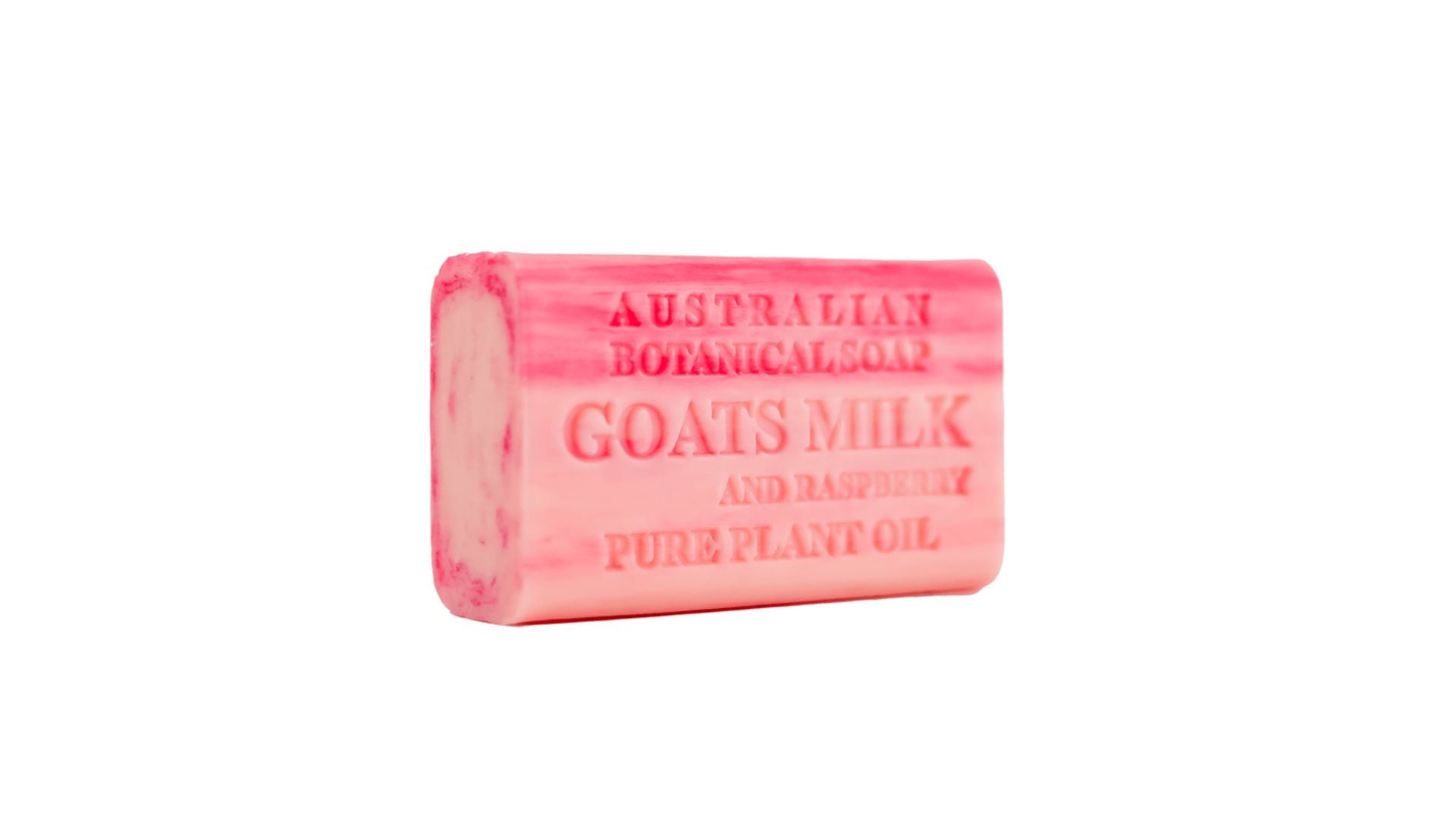 Australian Botanical Goats Milk Soap Raspberry 200g