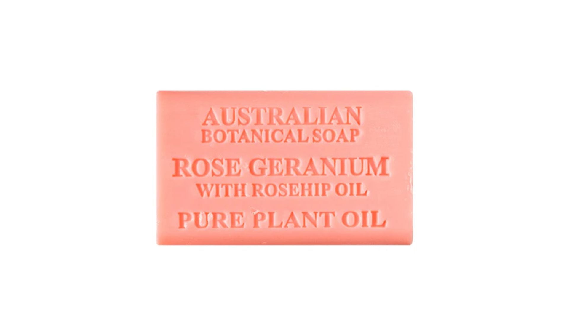 Australian Botanical Goats Milk Soap Rose Geranium 200g