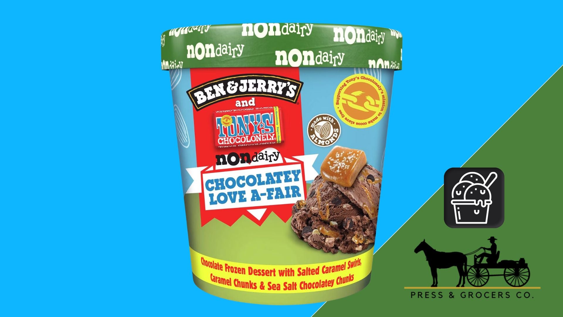 Ben & Jerry's Non Dairy Tony's Chocolatey Love A-fair 465ml