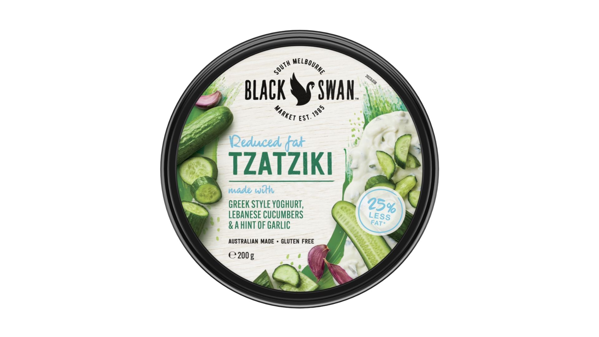Black Swan Dip Reduced Fat Tzatziki 200g