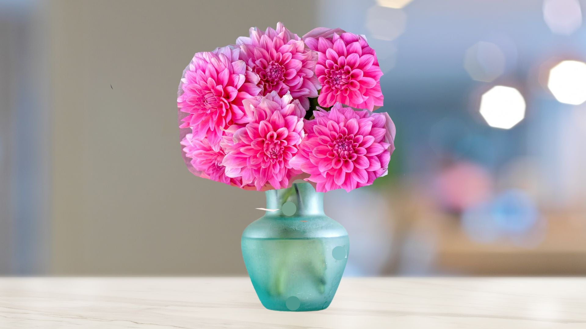 Fresh Dahlia Bunch