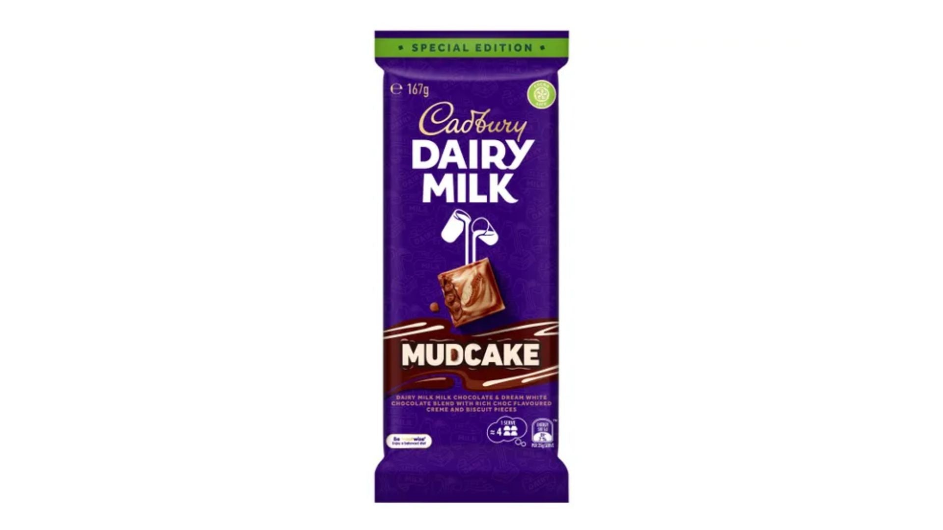 Cadbury Block Dairy Milk Mudcake 167g
