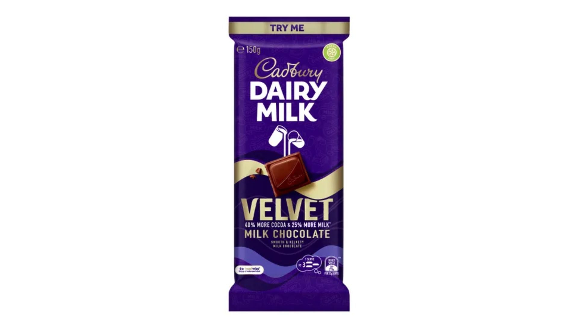 Cadbury Block Dairy Milk Velvet 150g