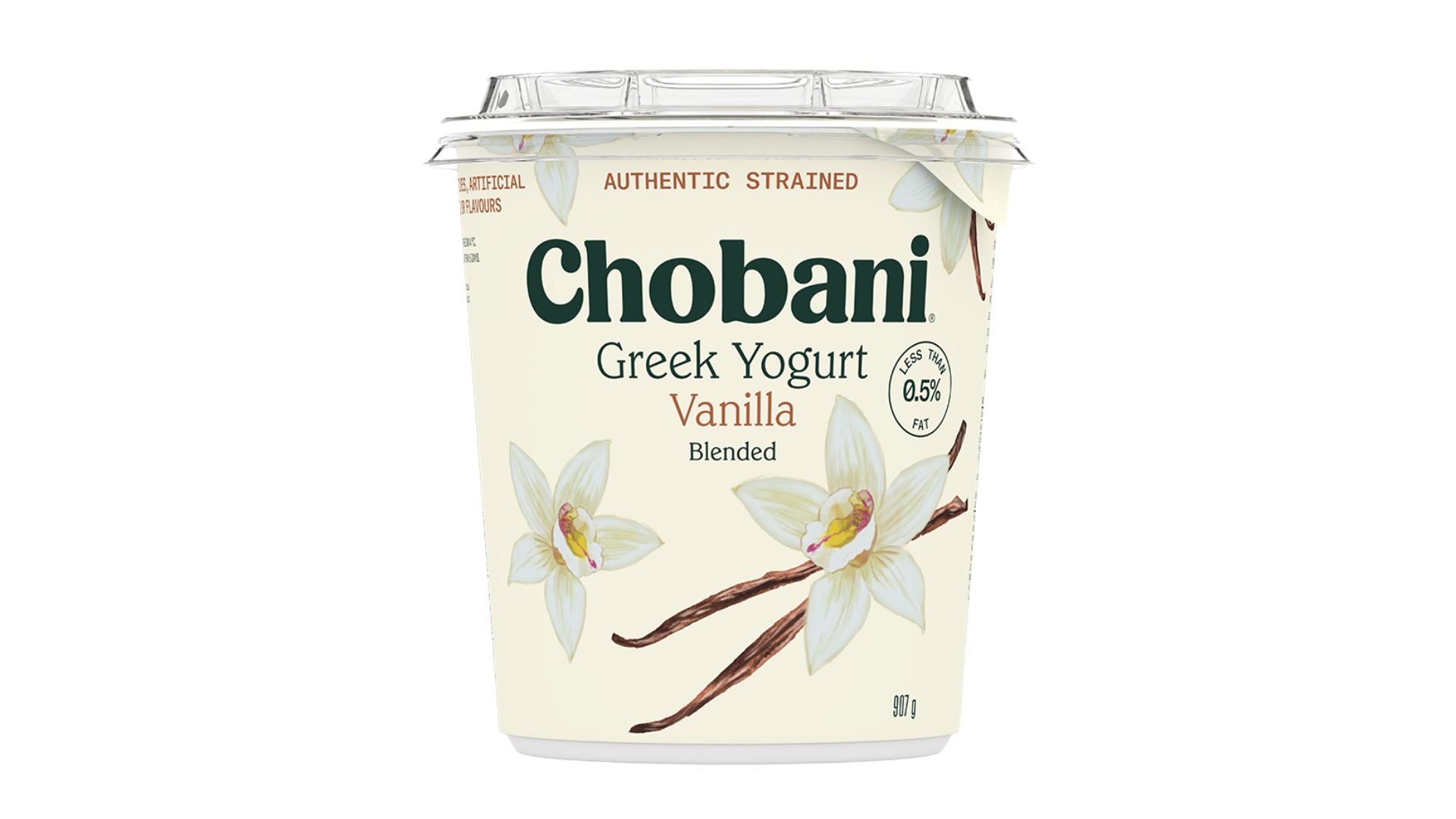 Chobani Greek Yoghurt Tub Vanilla 907g