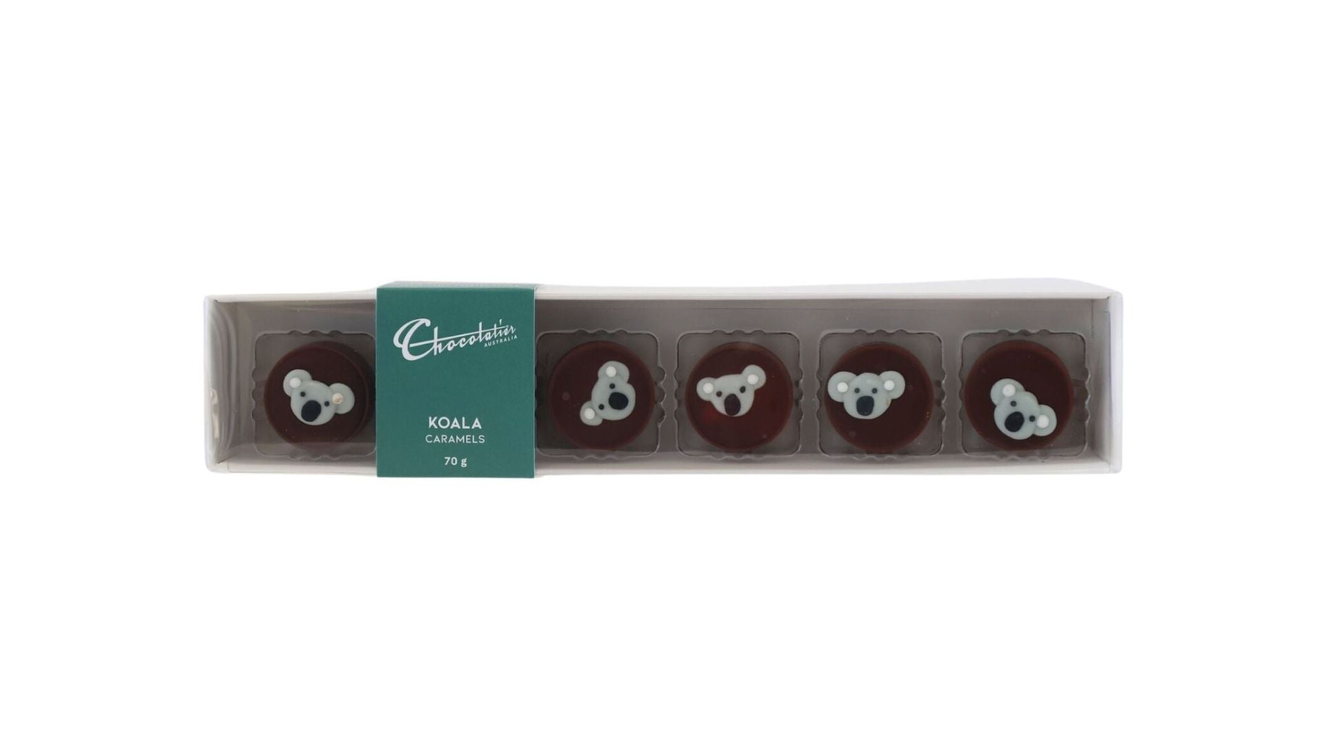 Chocolatier Koala Caramels 6pk 70g