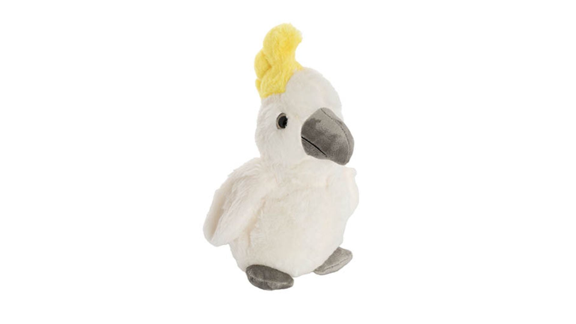 Cockatoo Gabby Plush Toy White (27cm.HT)