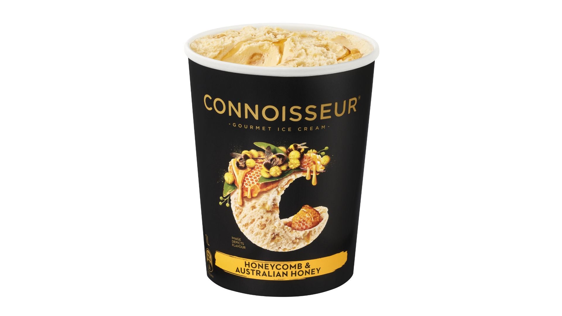 Connoisseur Honeycomb & Australian Honey Ice Cream 1L