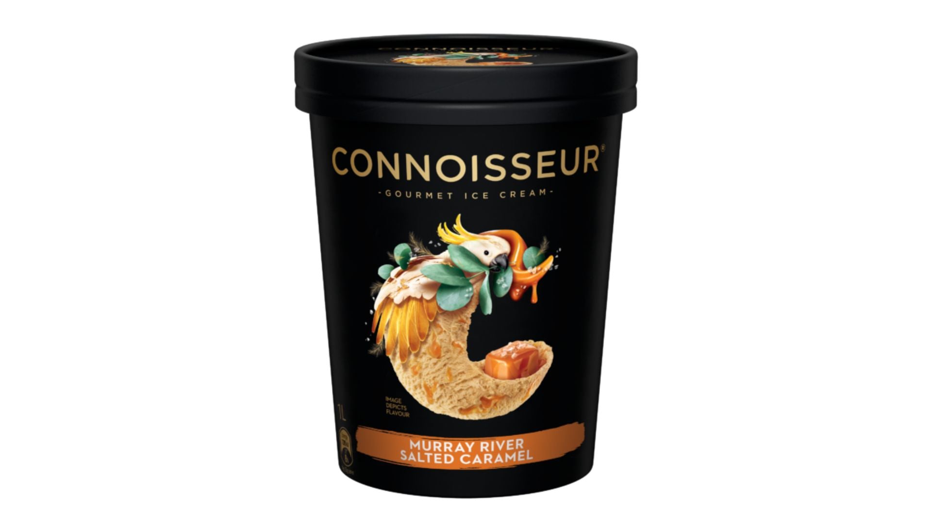 Connoisseur Murray River Salted Caramel Ice Cream 1L