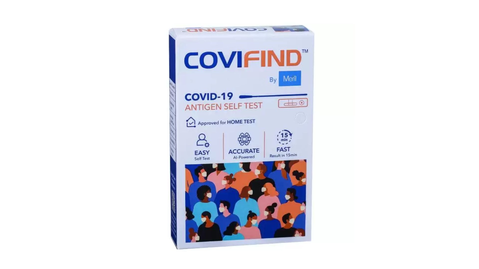 CoviFind COVID-19 Rapid Antigen Test Kit (Nasal Swab) Single Pack