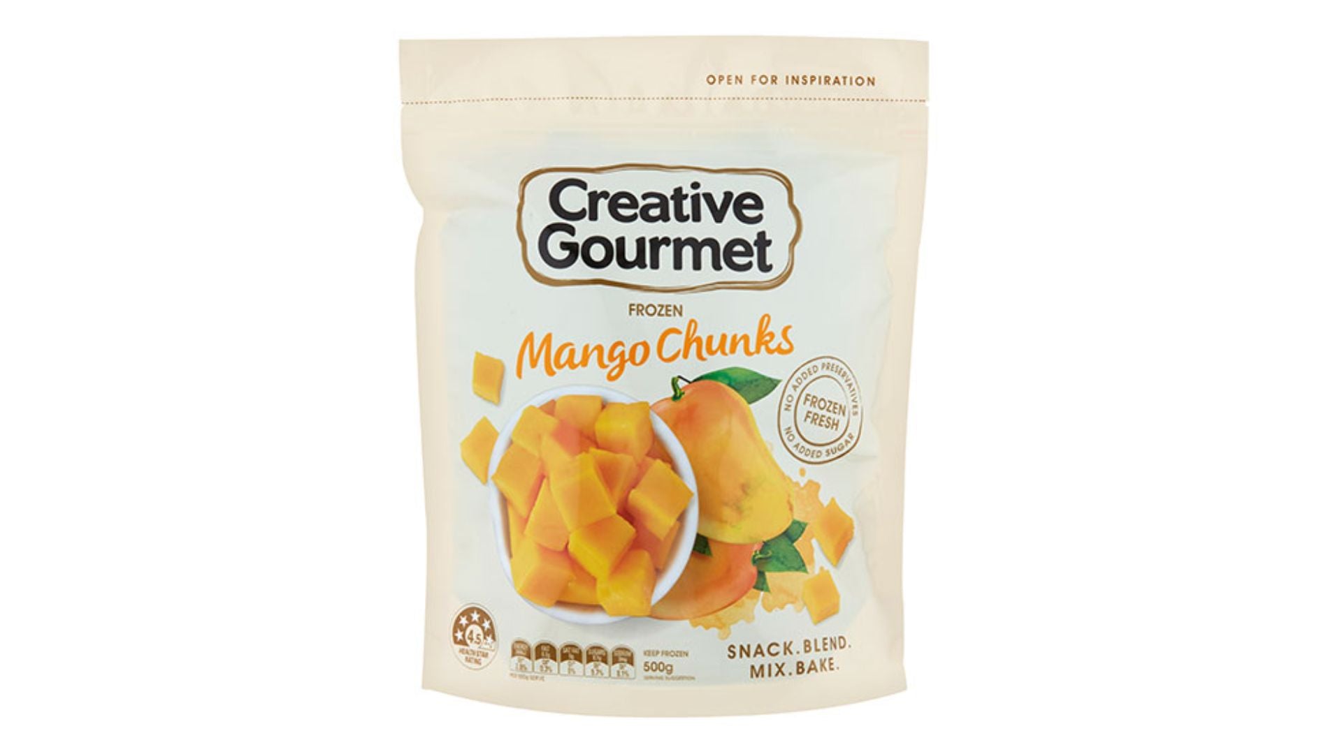 Creative Gourmet Mango Chunks 500g