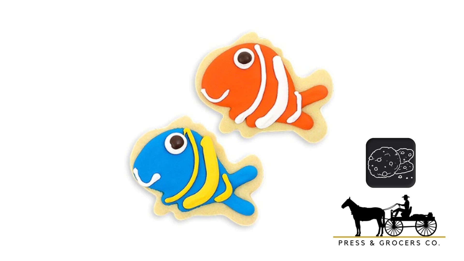 Cute Clown Fish Cookie 36g
