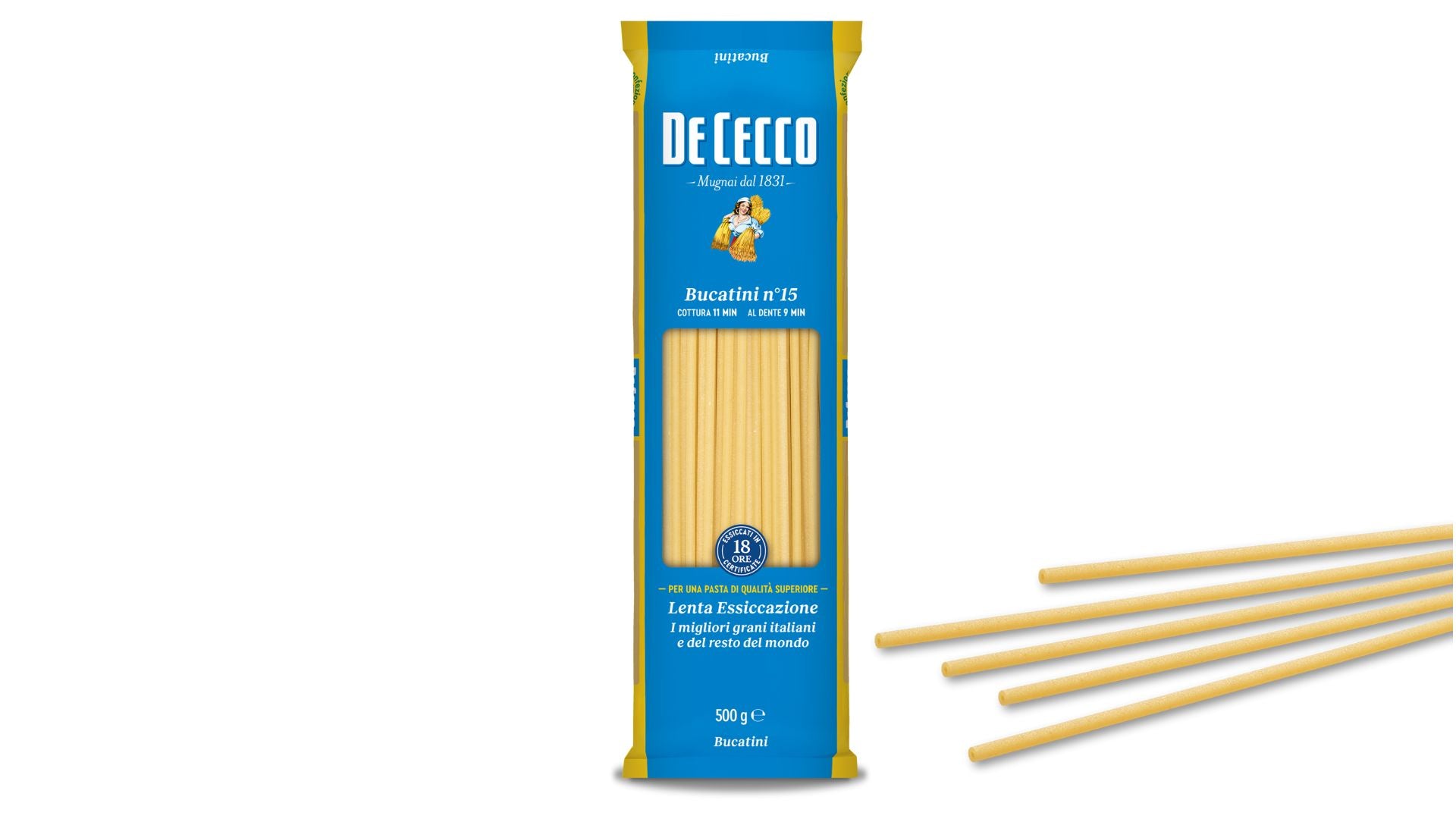 De Cecco Pasta No.15 Bucatini 500g