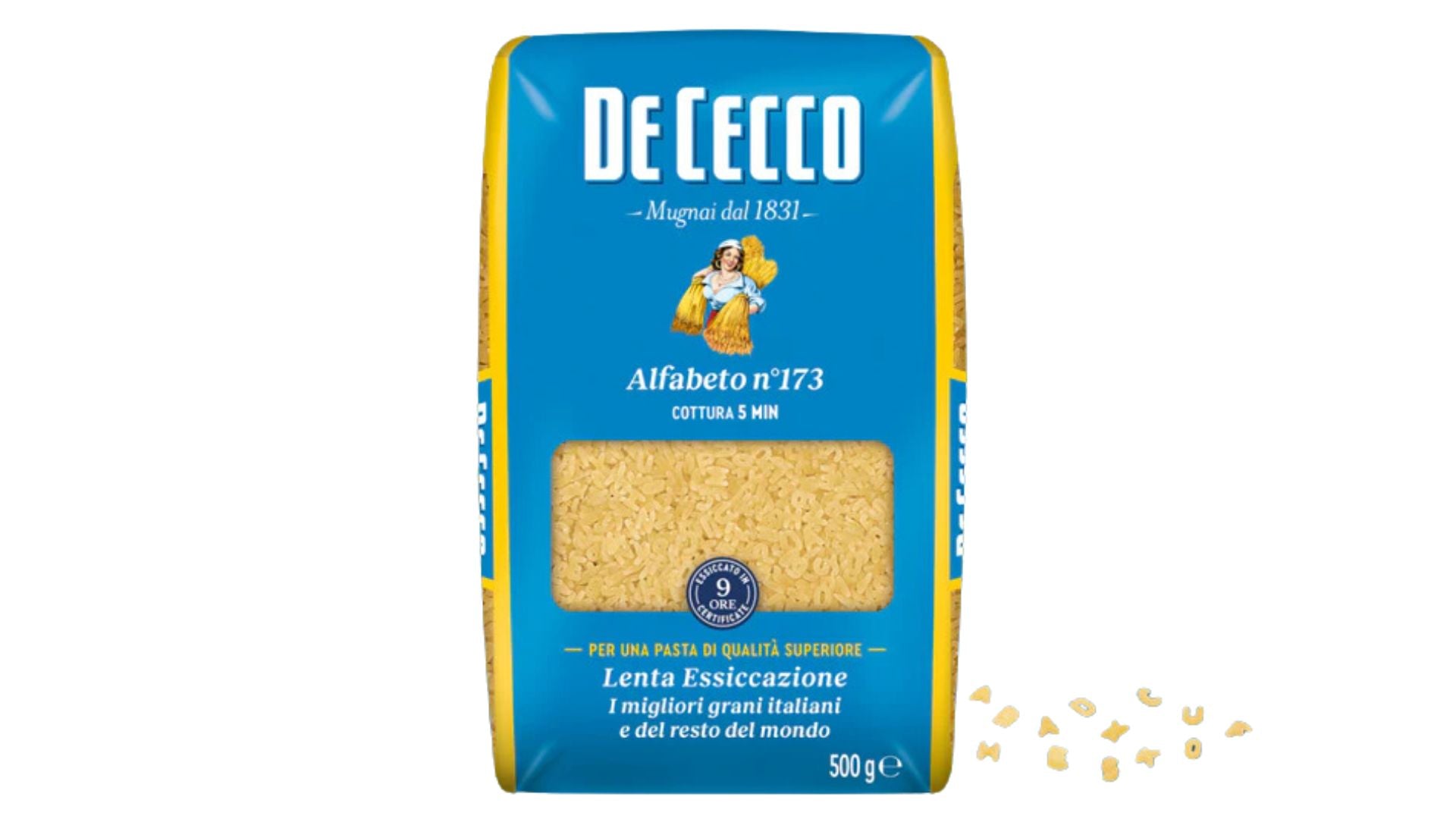 De Cecco Pasta No.173 Alfabeto 500g