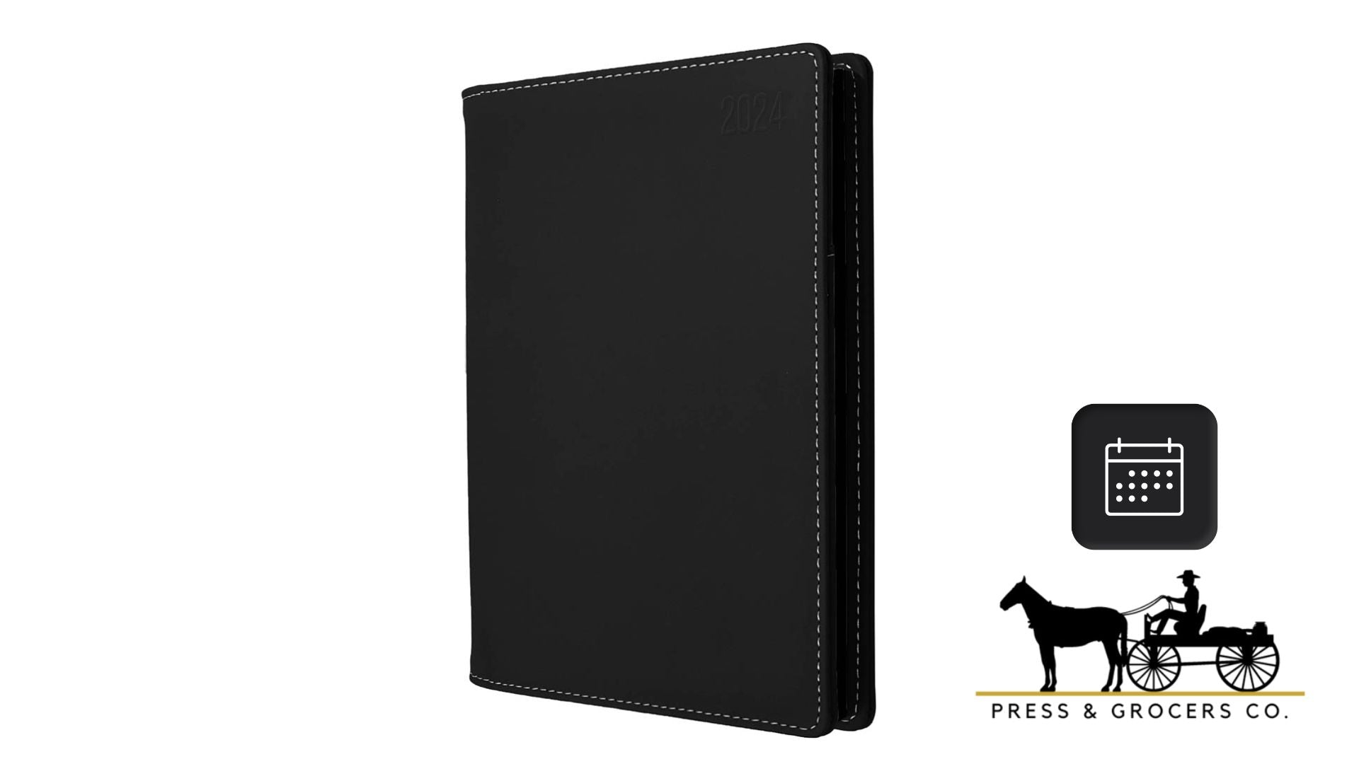Debden 2024 Associate II A5 Day to Page Black