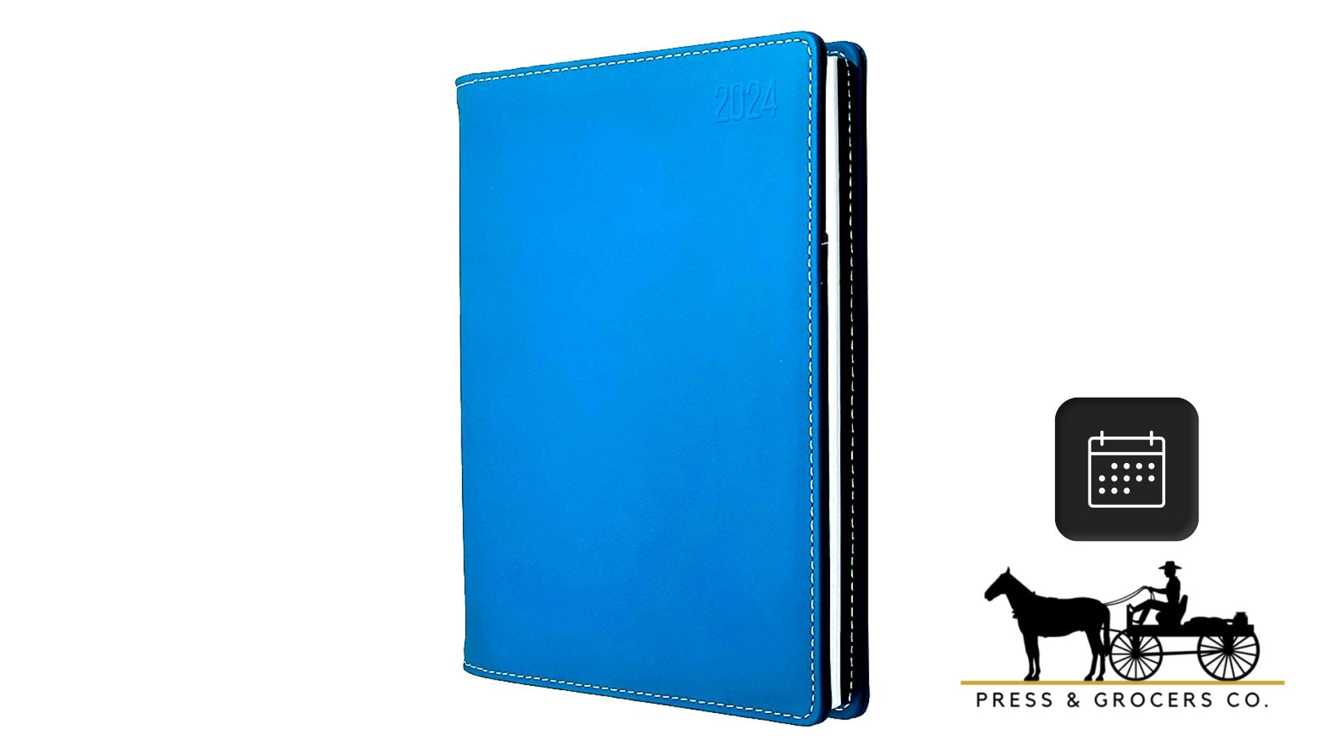 Debden 2024 Associate II A5 Day to Page Blue