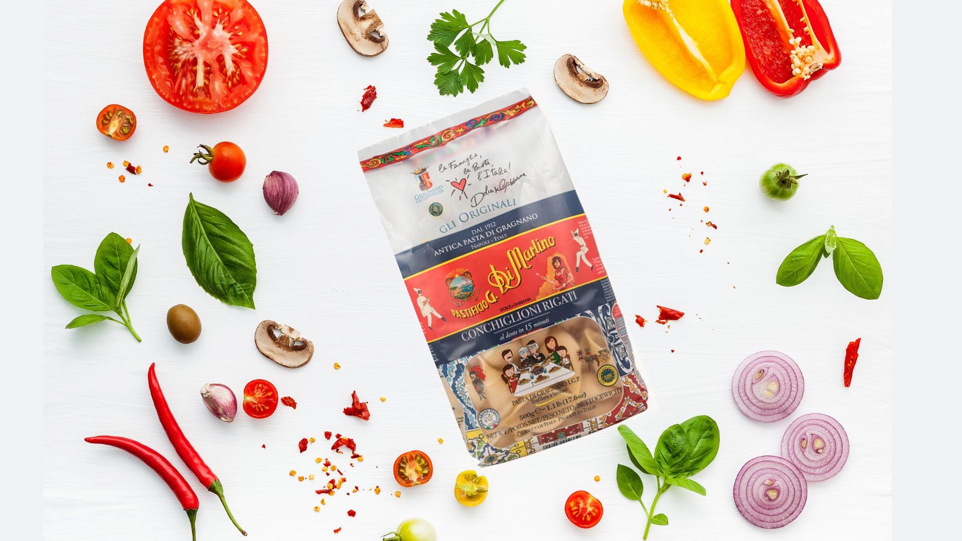 Di Martino Conchiglioni Rigati 500g