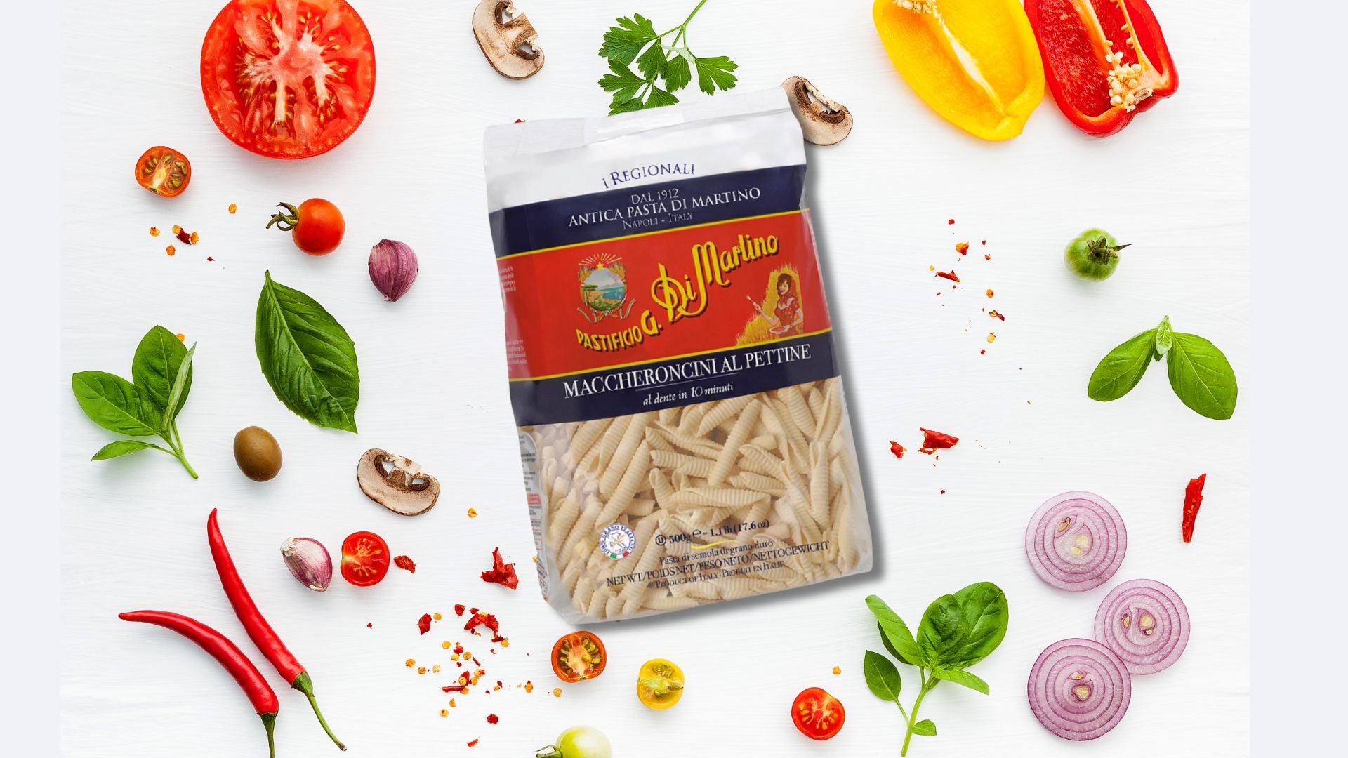 Di Martino Maccheroncini Al Pettine 500g