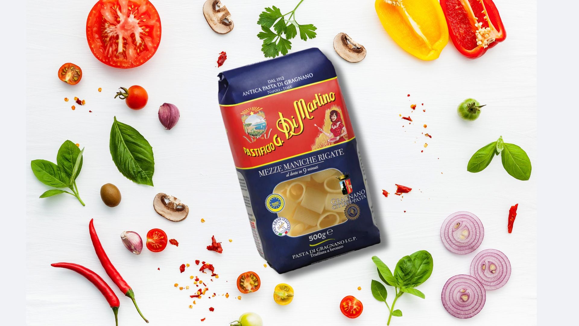 Di Martino Mezze Maniche Rigate 500g