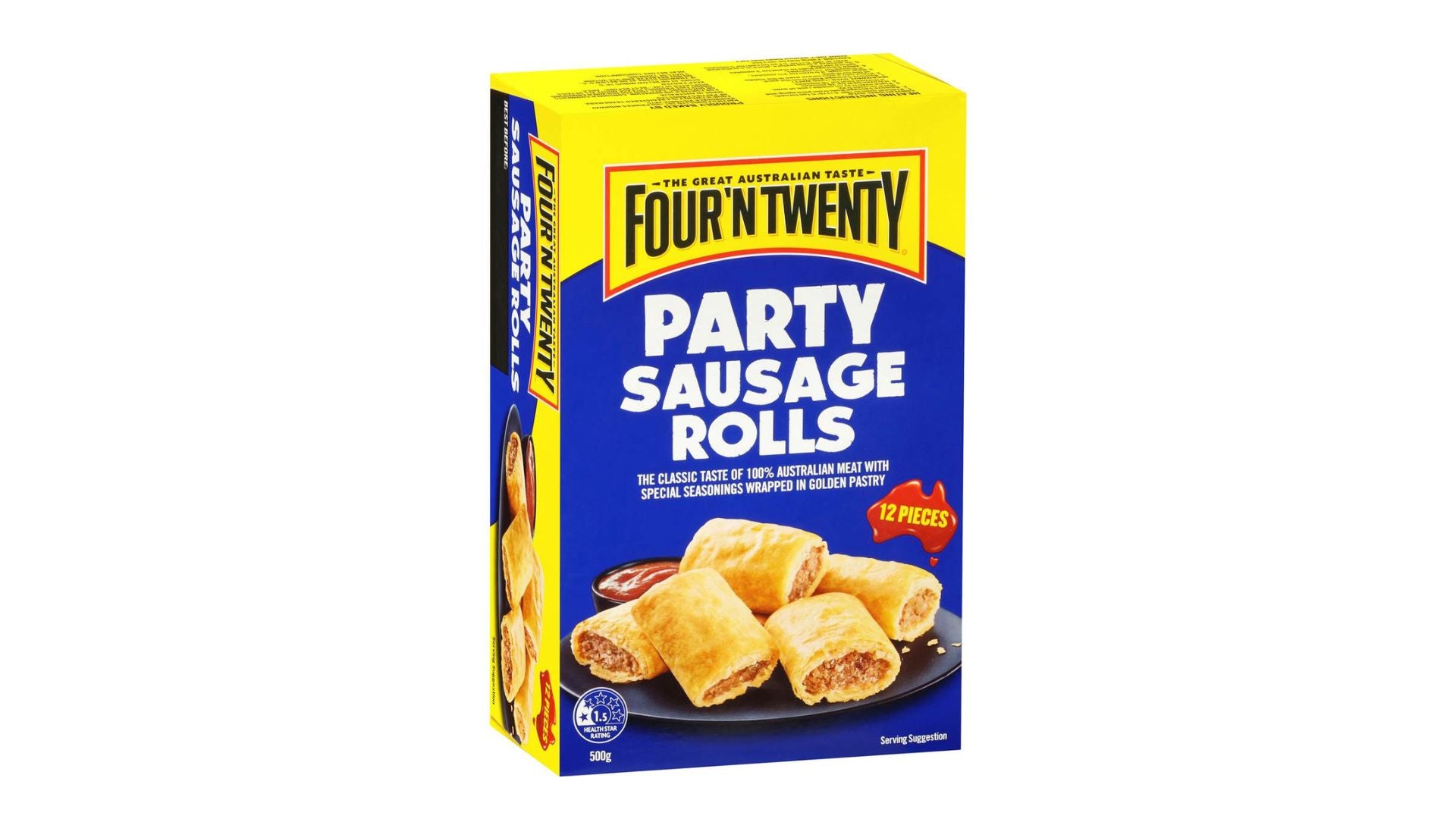 Four 'N Twenty Party Sausage Rolls 12pk 500g