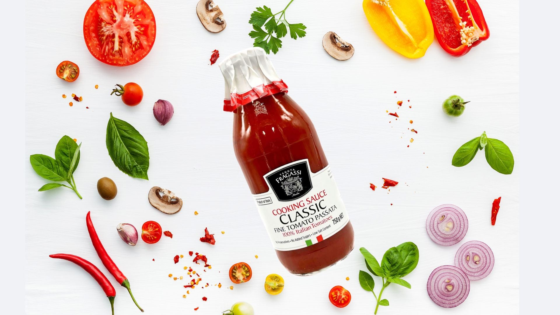 Fragassi Cooking Sauce Classic Fine Tomato Passata 750g