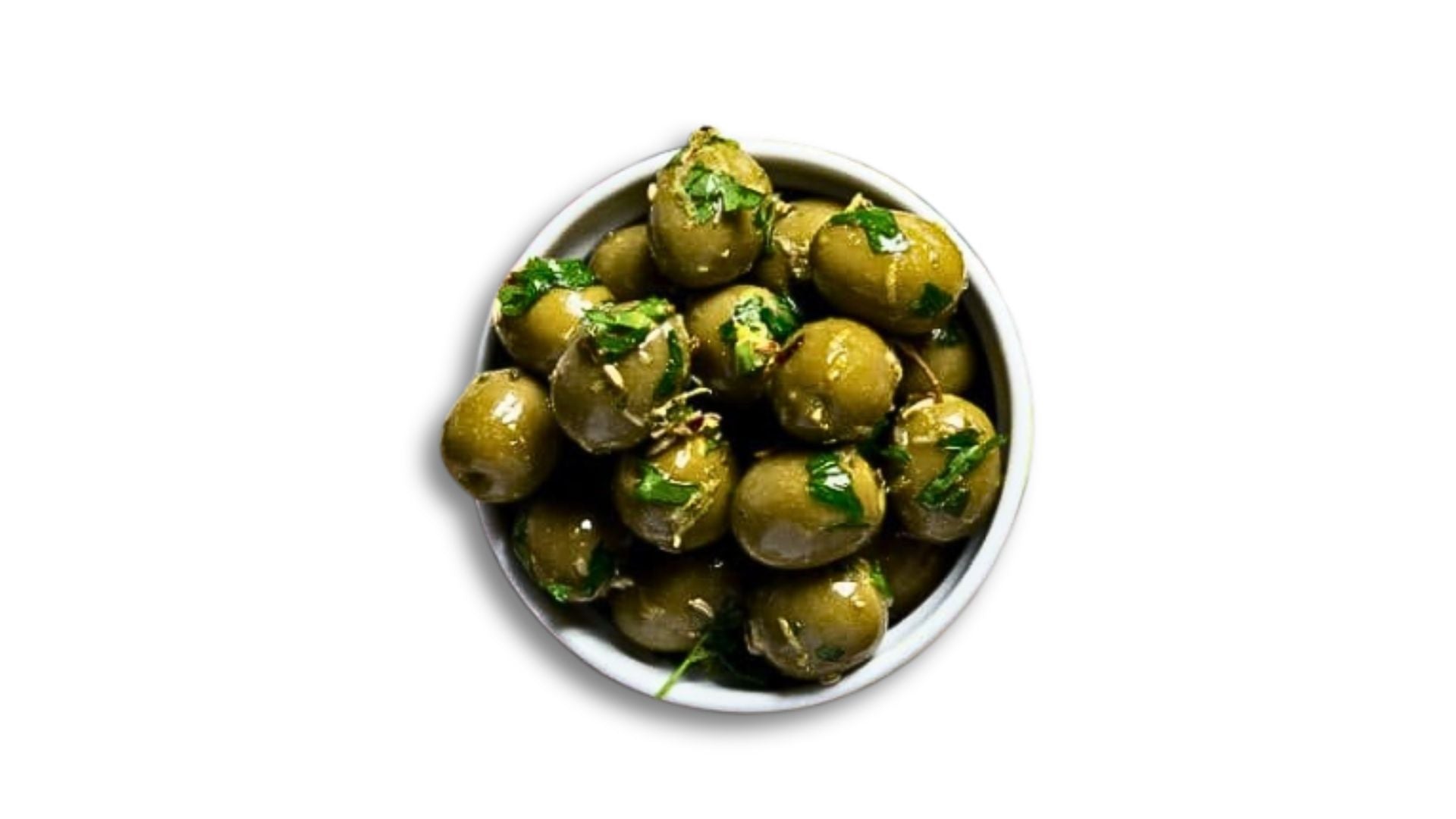 GS Marinated Green Olives 250g