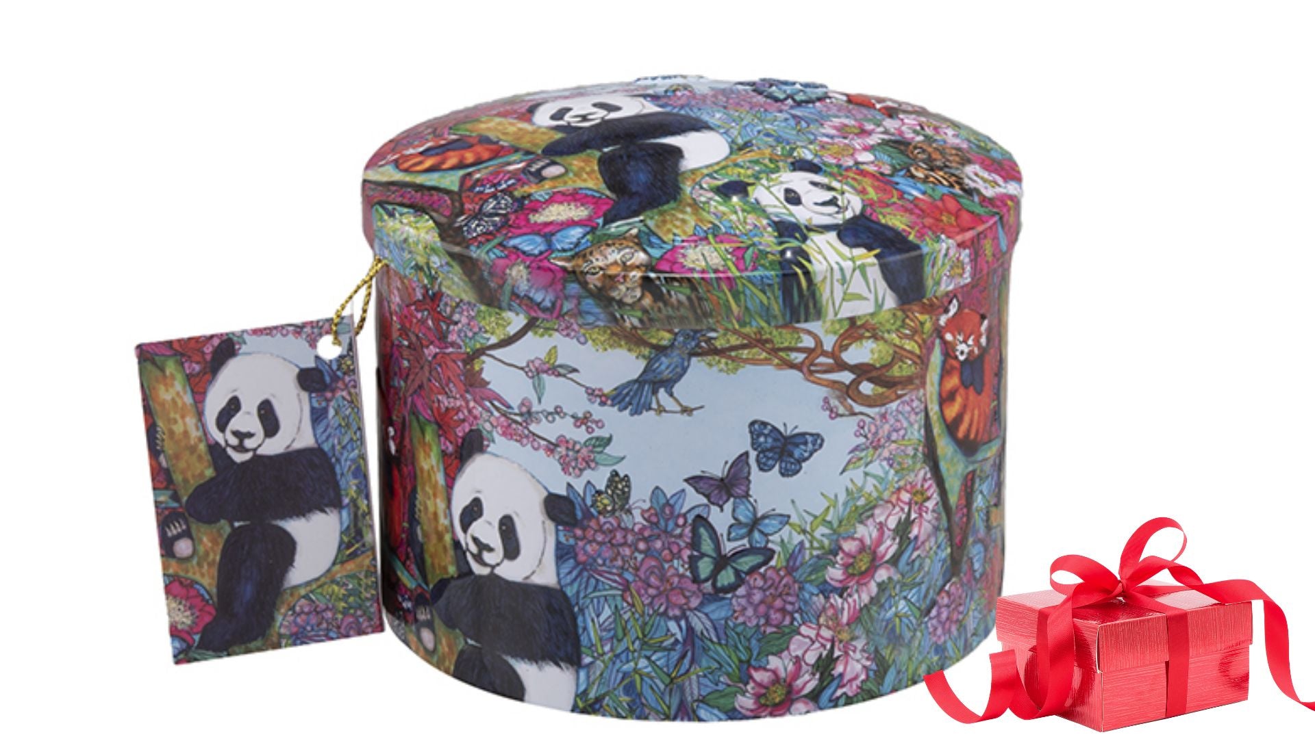 Gardiners ‘Pandas Playing’ Vanilla Fudge Tin 200g