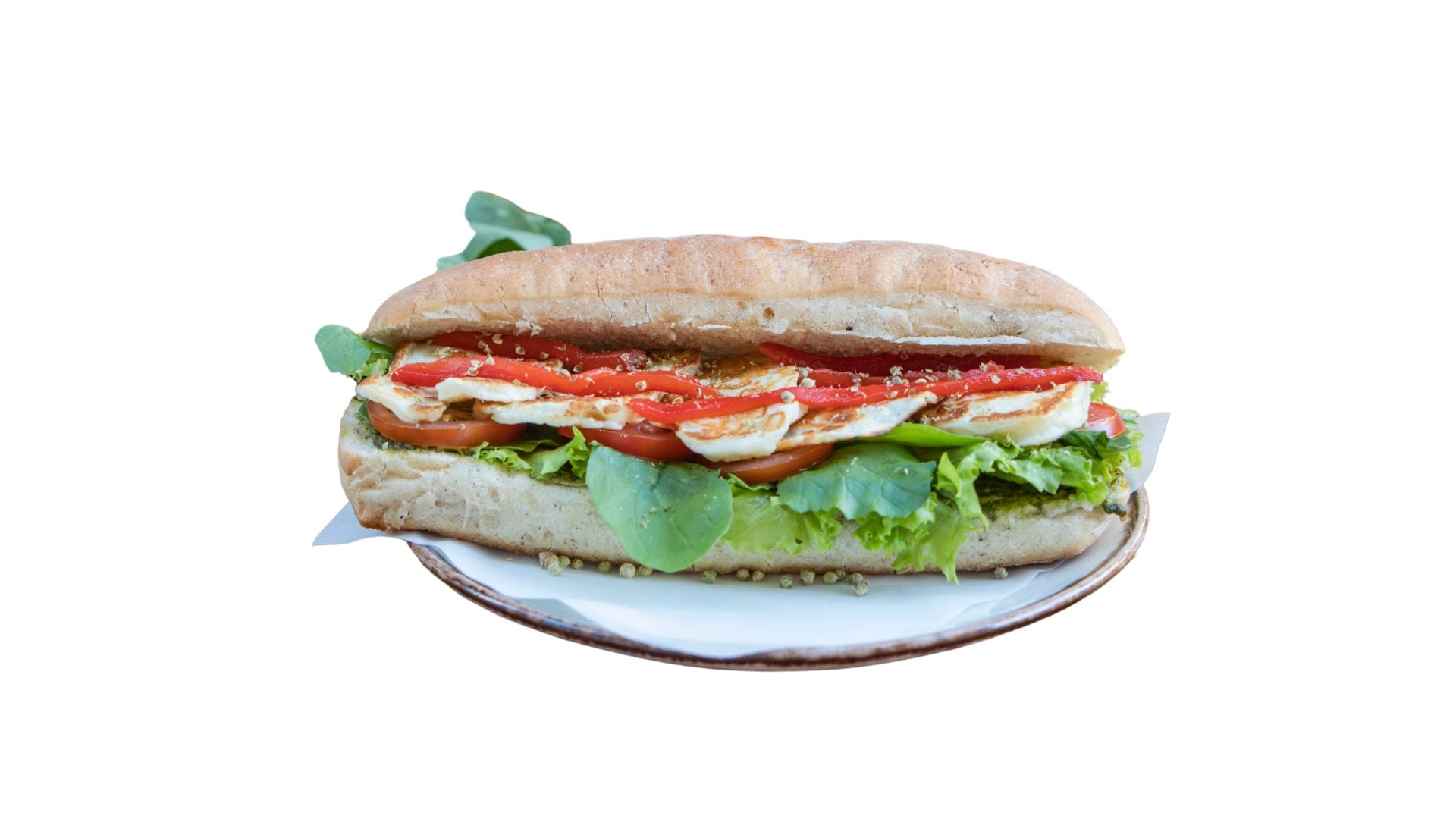 Good Food Fresh Baguette Roasted Tomato & Halloumi