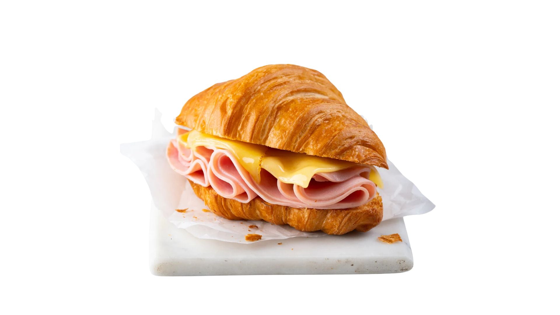 Good Food Fresh Croissant Ham Cheese