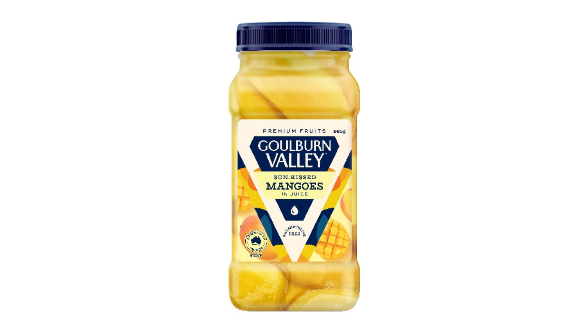 Goulburn Valley Diced Mangoes in Juice 685g