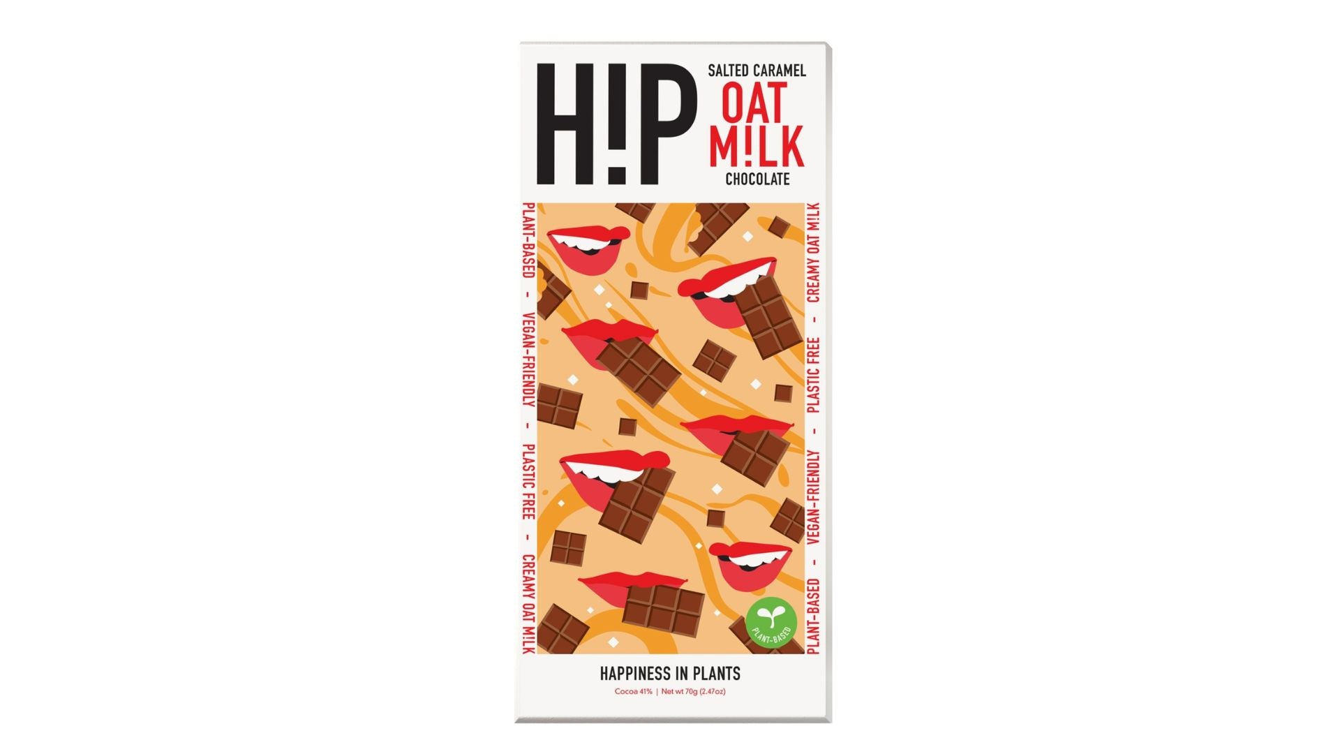 H!P Oat Milk Salted Caramel 70g
