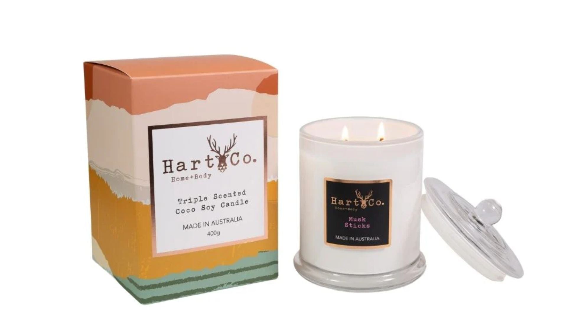 Hart Co Musk Sticks Large Scented Candle