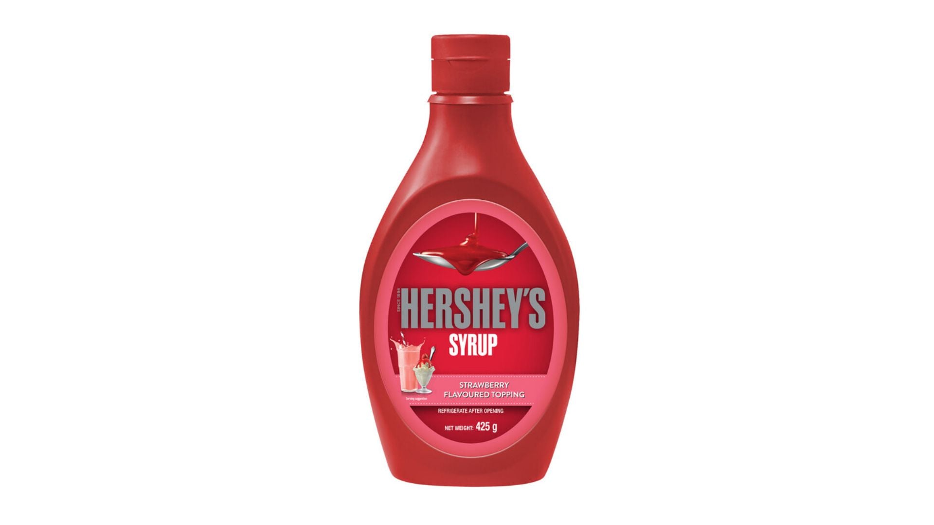 Hershey's Syrup Strawberry Topping 425g