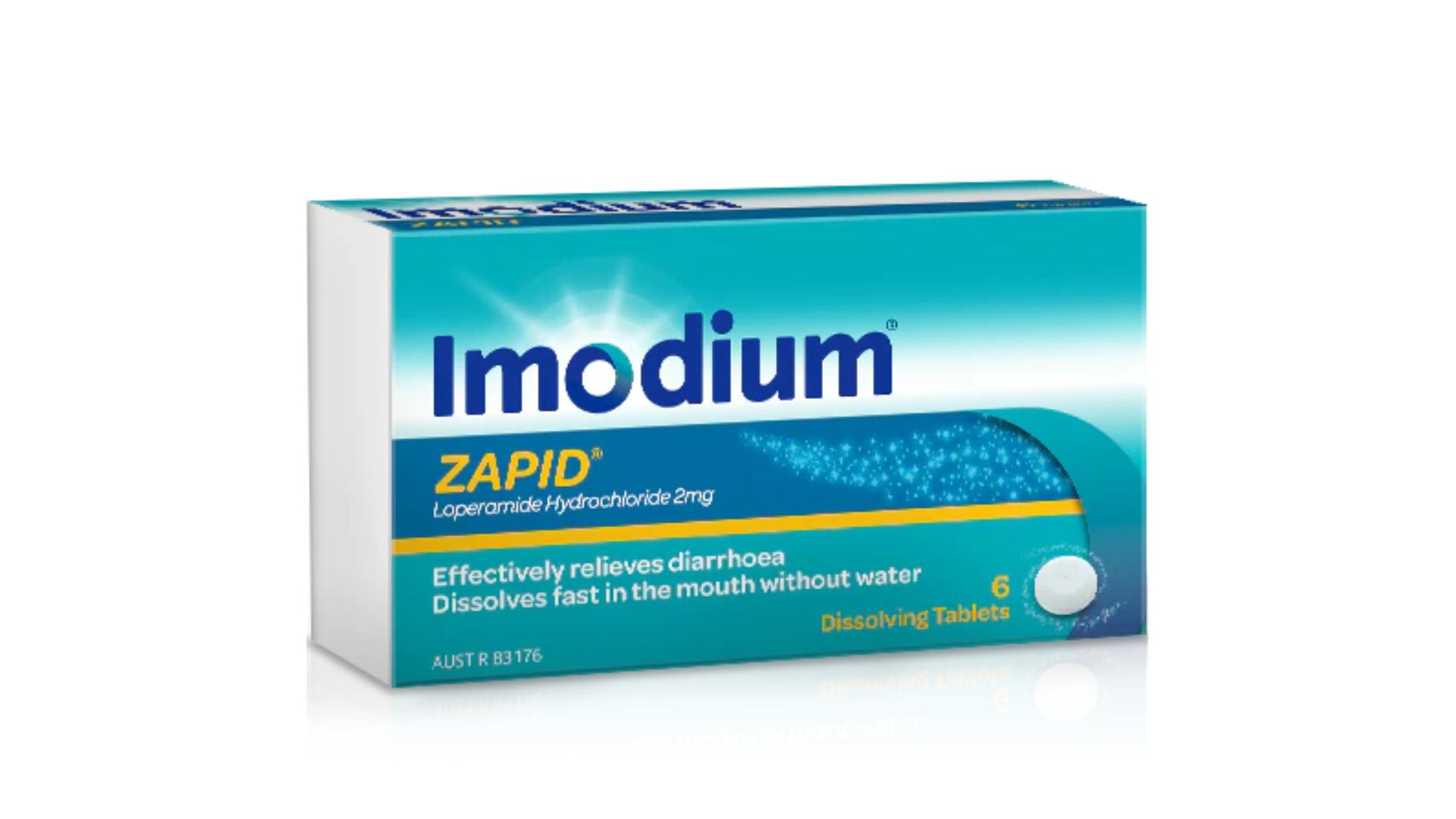 Imodium Zapid Tablets 6pk
