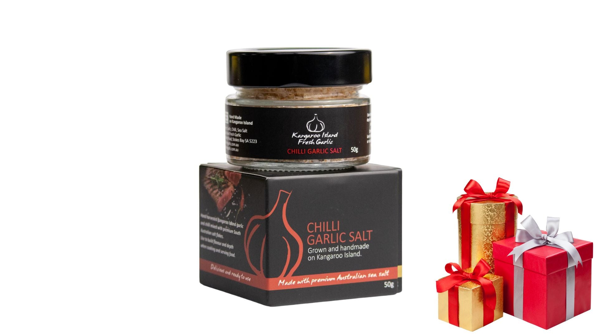 Kangaroo Island Chilli Garlic Salt 50g