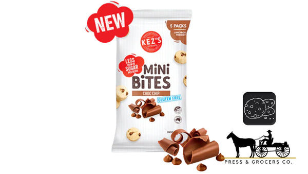Kez s Lunchbox Mini Bites Choc Chip 5pk 125g Press Grocers Co