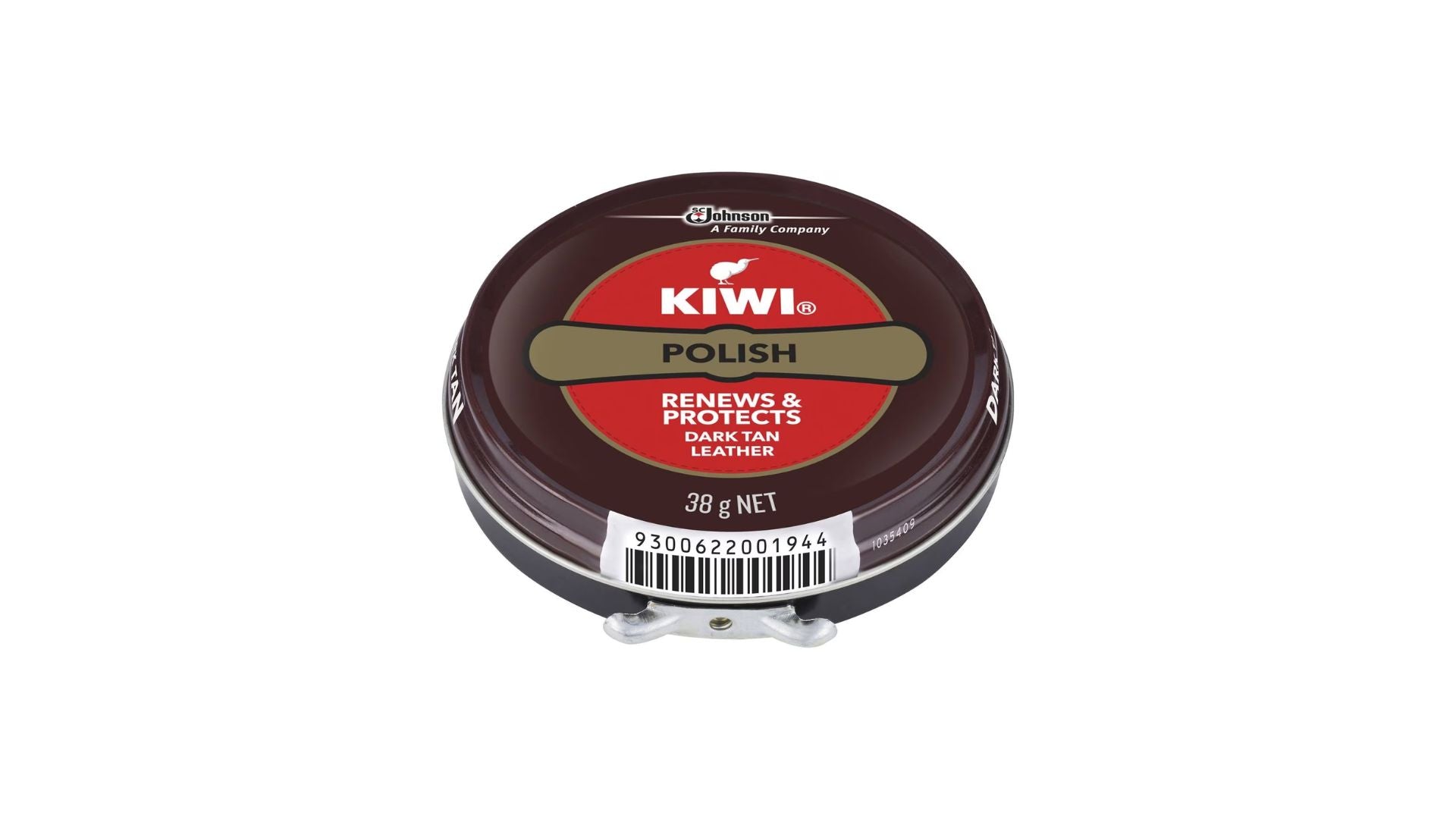 Kiwi Shoe Polish Dark Tan 38g