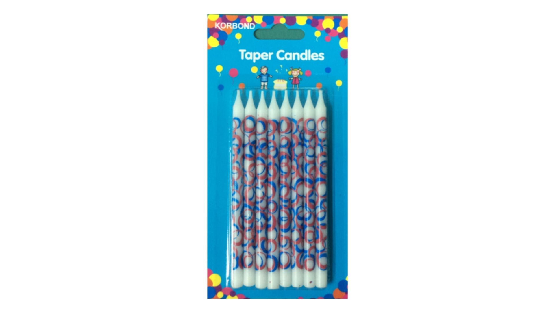 Party Candles Taper 12pk