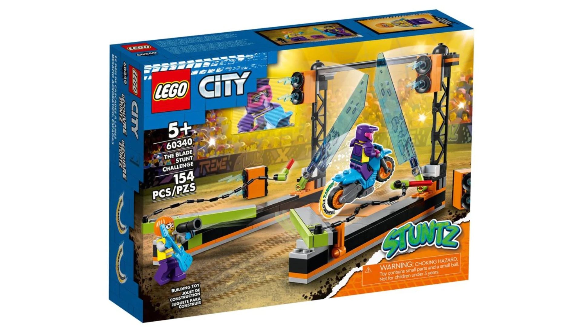 LEGO City Stuntz The Blade Stunt Challenge 60340 (153 pieces)