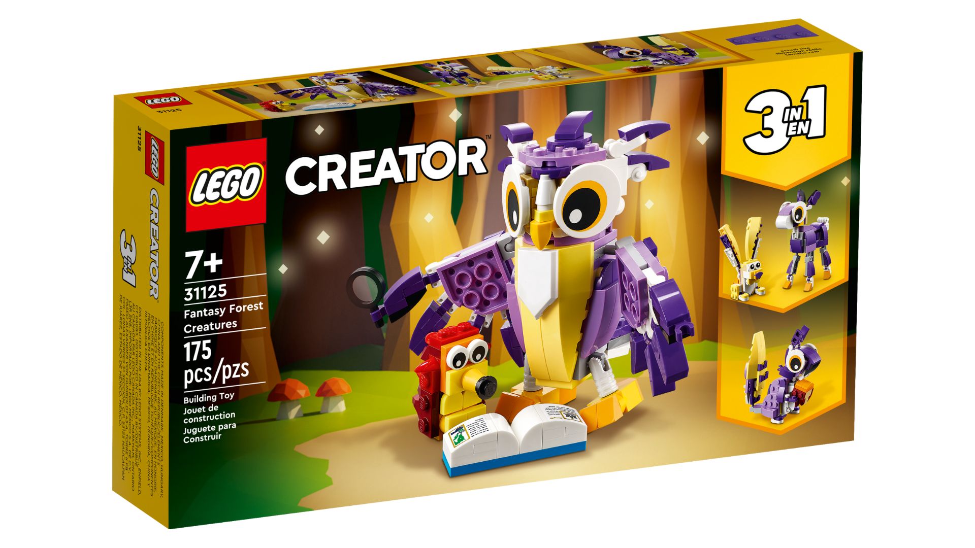 LEGO Creator Fantasy Forest Creatures 31125 (175 pieces)