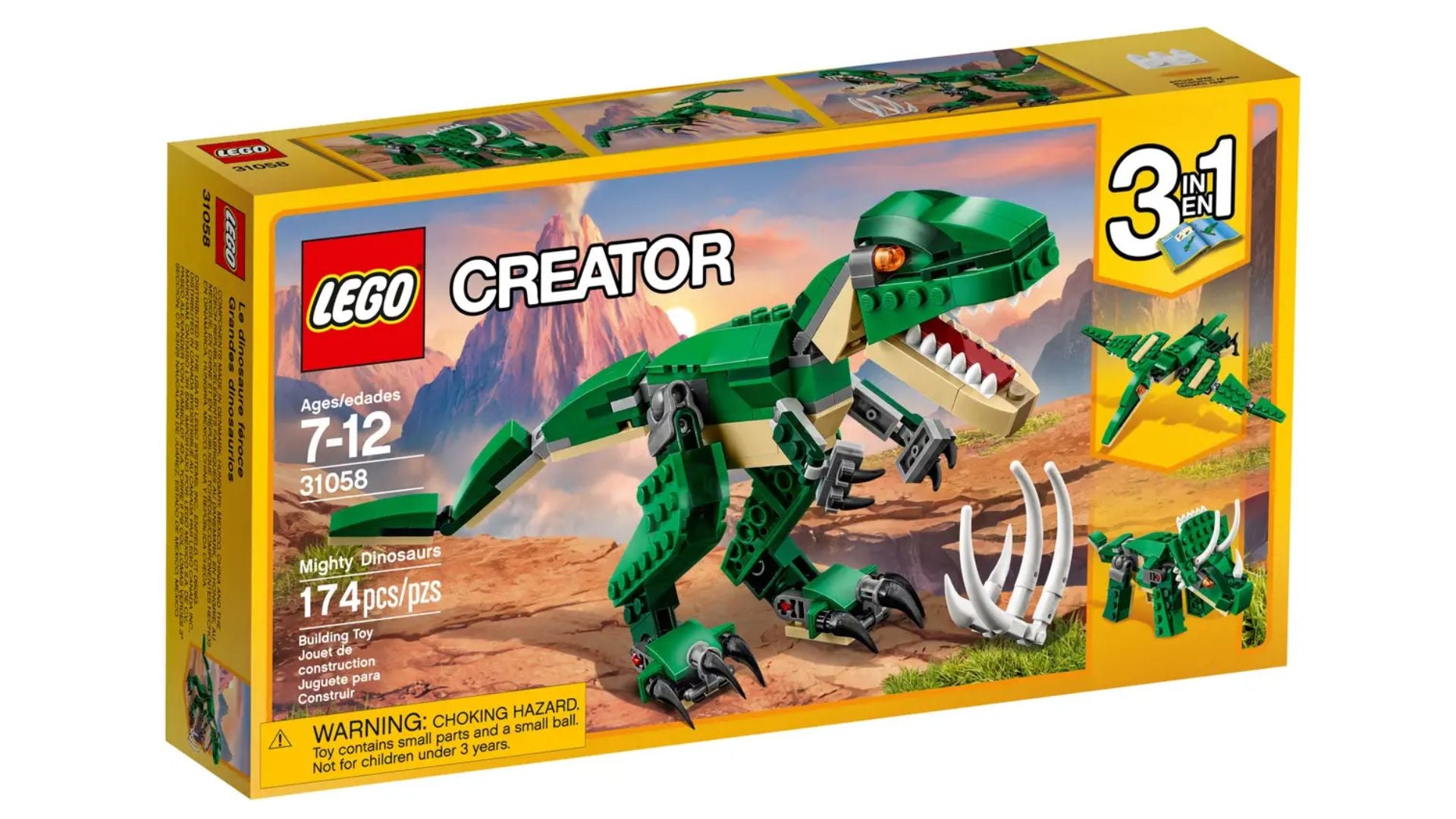LEGO Creator Mighty Dinosaurs 31058